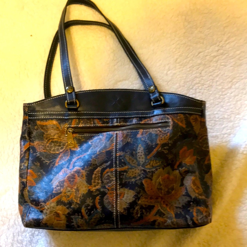 Patricia Nash design Italian Leather handbag